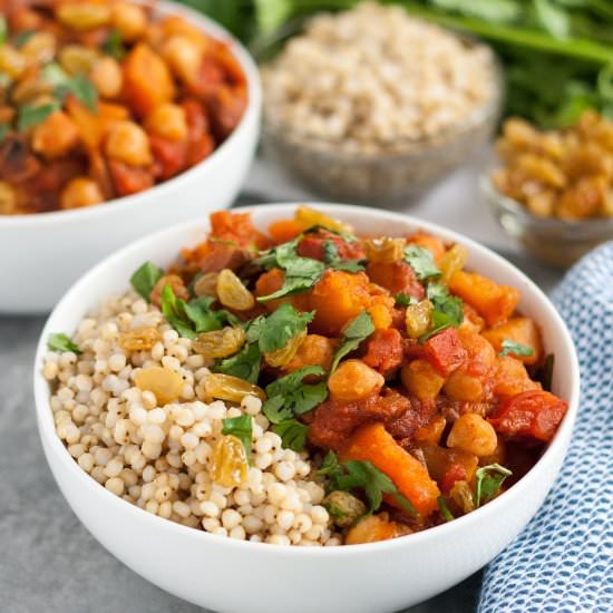 Moroccan Winter Squash Tagine