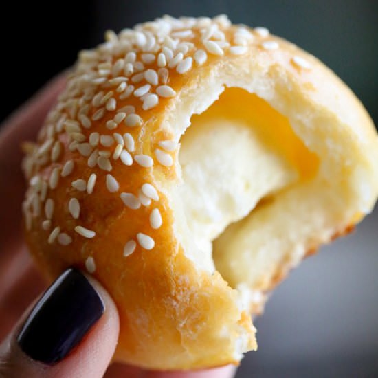 Stuffed Bagel Balls