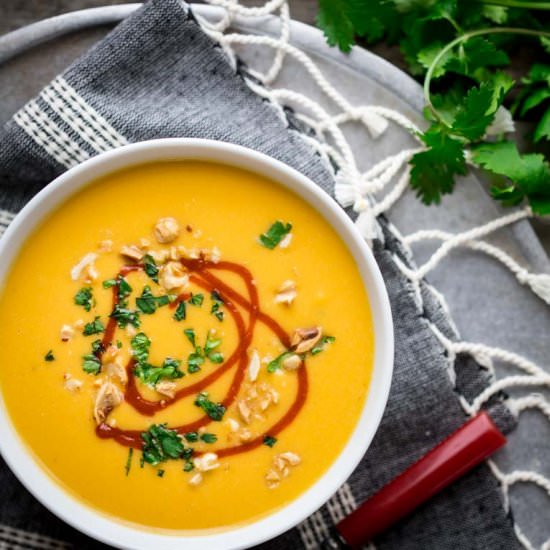 Sweet Potato and Peanut Soup