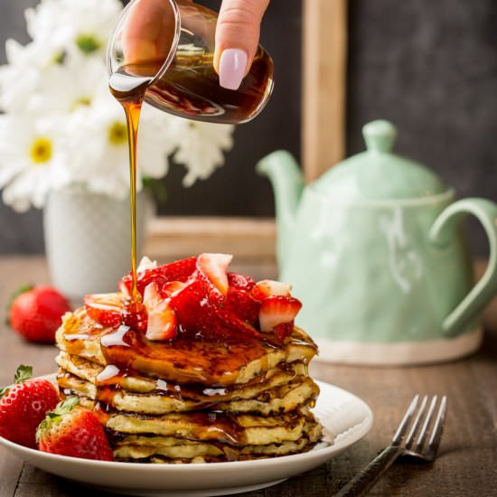 Cottage Cheese Pancakes