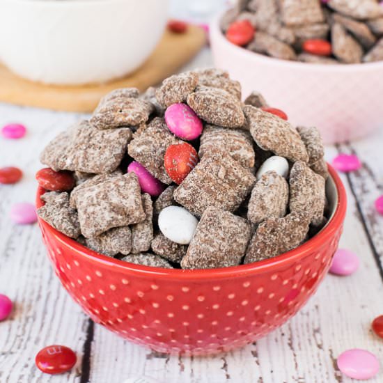 M&M’s Brownie Batter Muddy Buddies