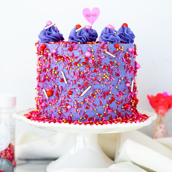 Valentines Red Velvet Cake
