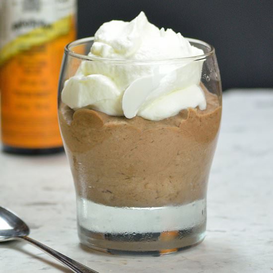 chocolate mousse for one