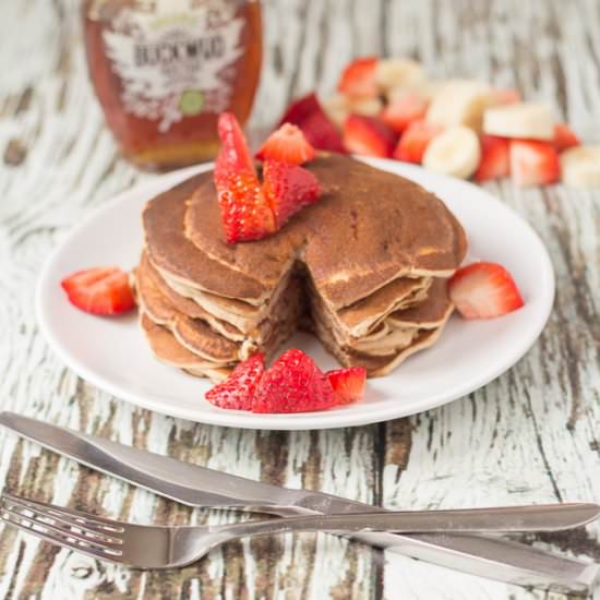 Strawberry Banana Pancakes