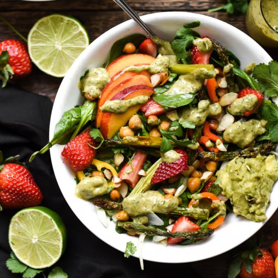 Springtime Vibes Salad+AB Dressing