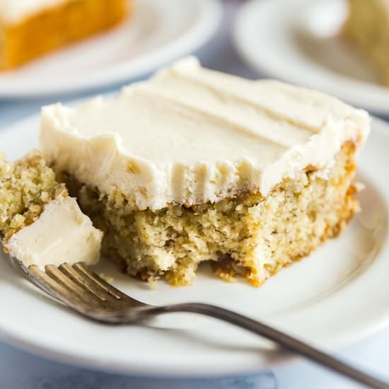 Grandma’s Best Banana Cake