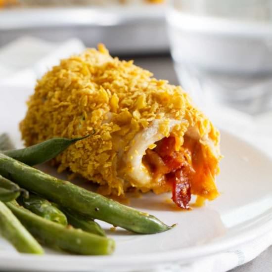 Cheddar and Bacon Stuffed Chicken