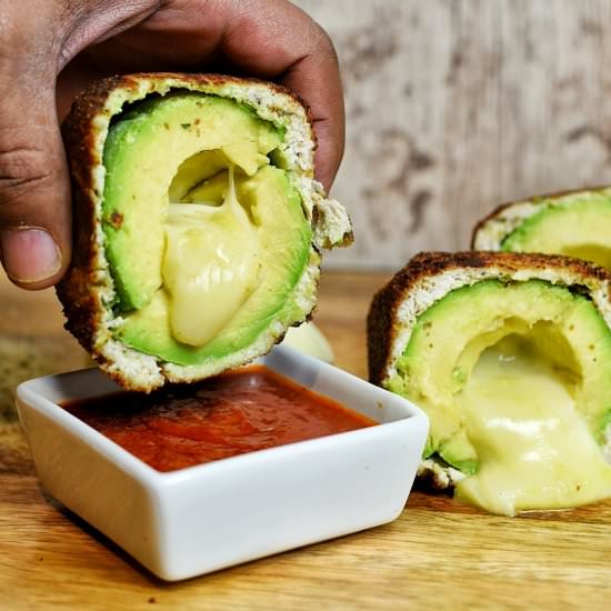Turkey Wrapped & Stuffed Avocado