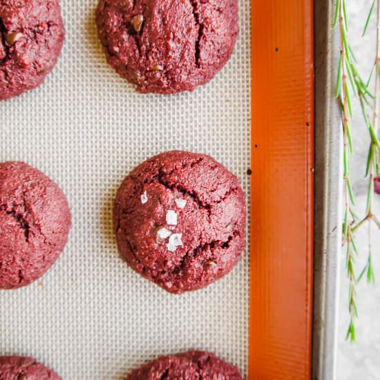 Paleo Red Velvet Cookies (GF)
