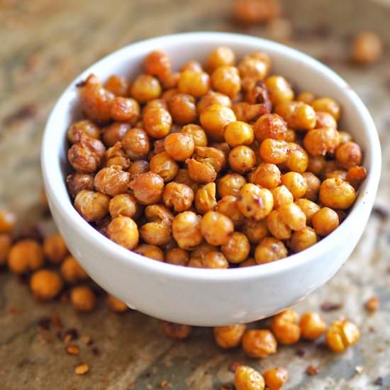 Spiced Roasted Chickpeas