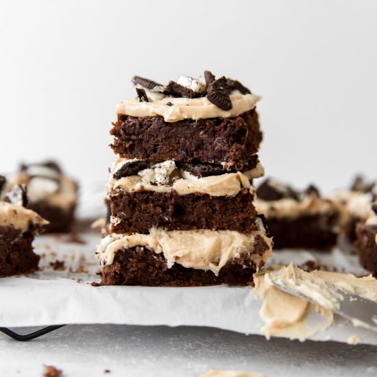 Mudslide Fudge Brownies