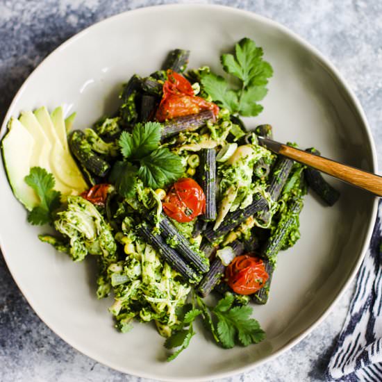 Cilantro Pesto Chicken Pasta