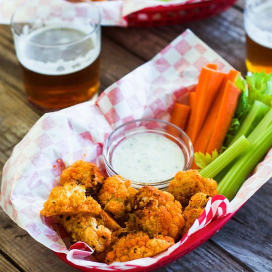 5-Ingredient Buffalo Cauliflower
