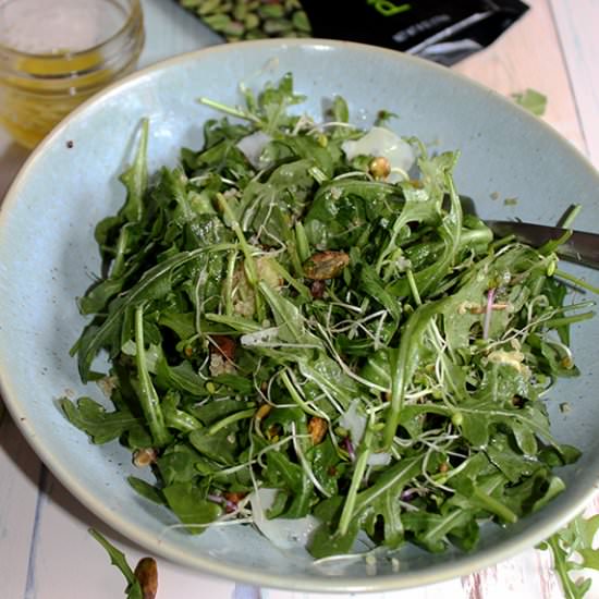 Arugula Salad with Pistachios
