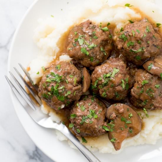 Instant Pot Swedish Meatballs