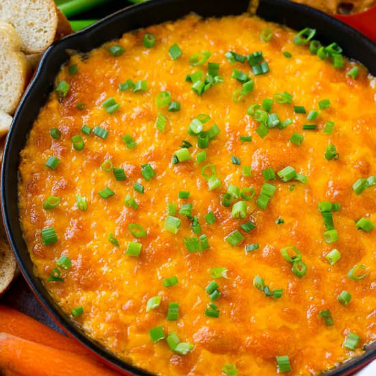 Buffalo Ranch Chicken Dip