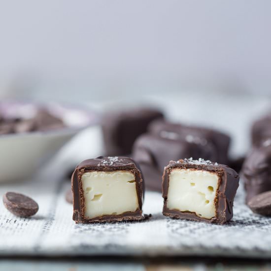 Dark Chocolate Covered Brie