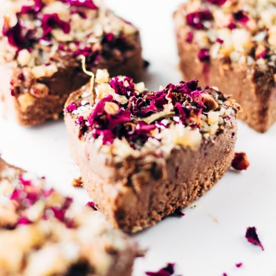 Vegan Chocolate Blender Brownies