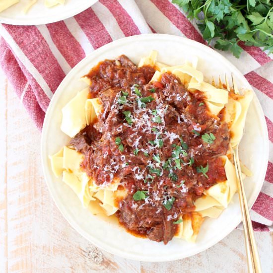 Instant Pot Beef Ragu