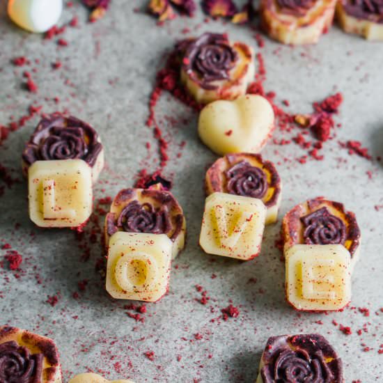 white chocolate cranberry candies