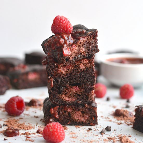 Raspberry Cacao Brownies