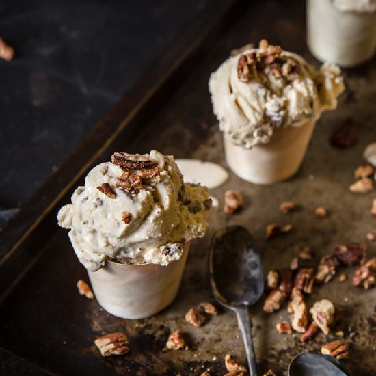 Brown Butter Pecan Ice Cream