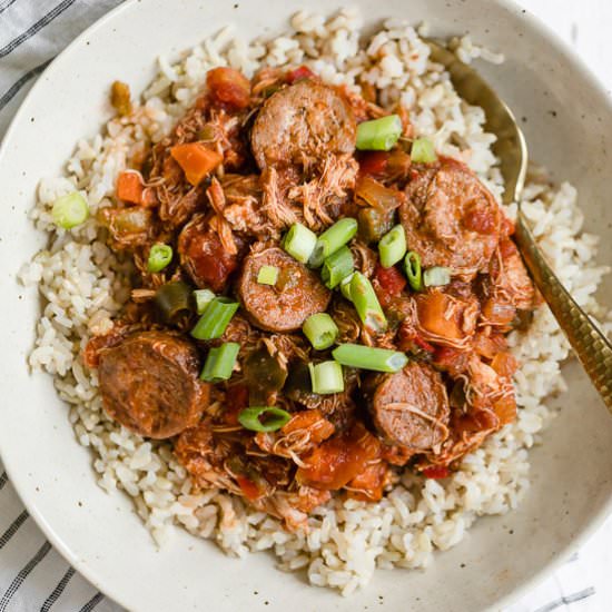 Chicken and Sausage Creole