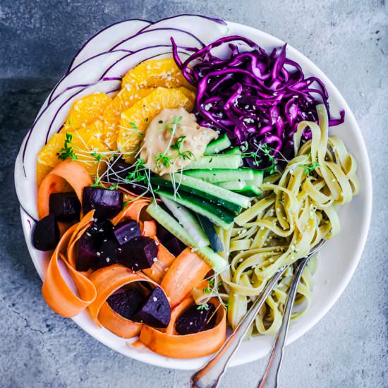 Winter Glow Noodle Bowls