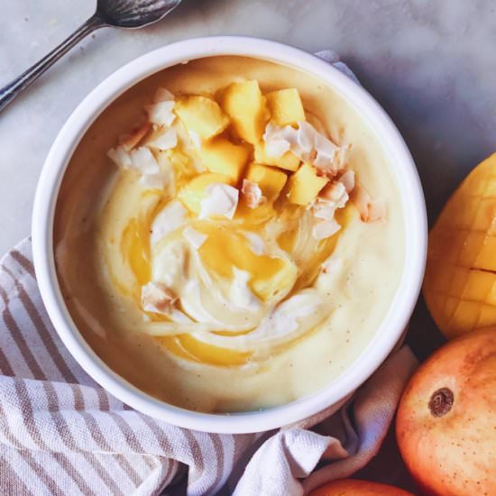 Mango, Banana and Coconut Smoothie