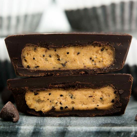 Dark Chocolate Espresso PB Cups