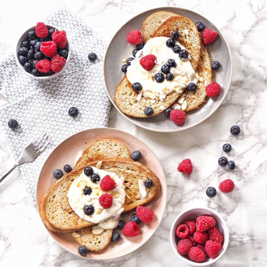 Vegan Cinnamon French Toast
