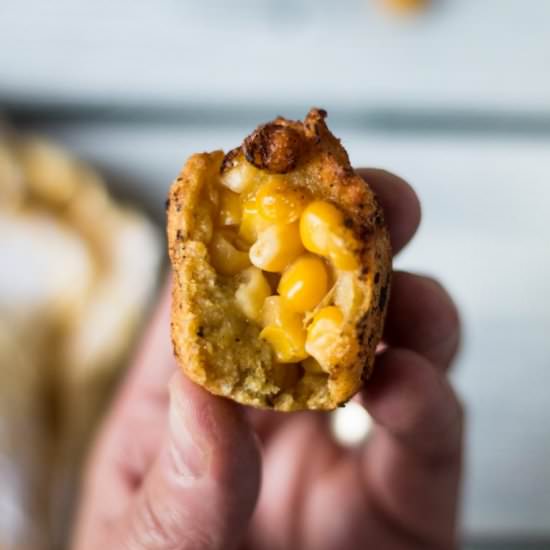Sweet Basil Corn Nuggets