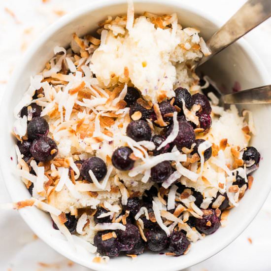 Pressure Cooker Simple Coconut Cake
