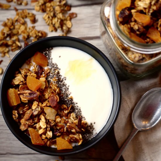 Easy Healthy Homemade Granola