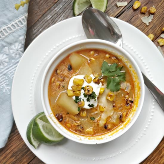 Mexican Street Corn Chowder