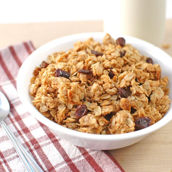 Grandma’s Peanut Butter Granola