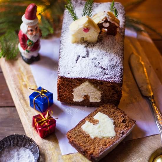 GingerBread Peekaboo Villa Cake