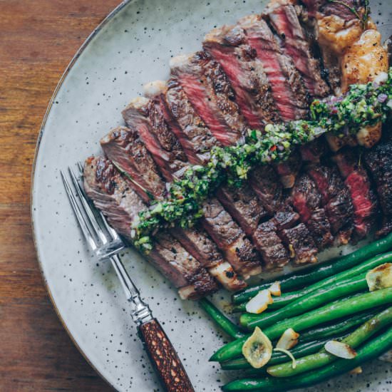 Scotch Fillet with Chimichurri