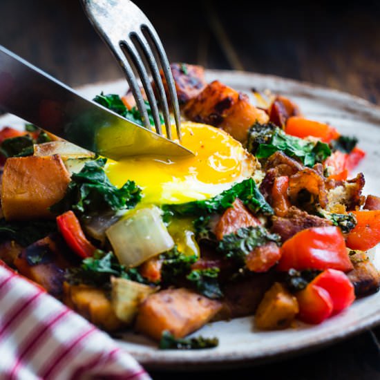 Paleo Sweet Potato Breakfast Hash
