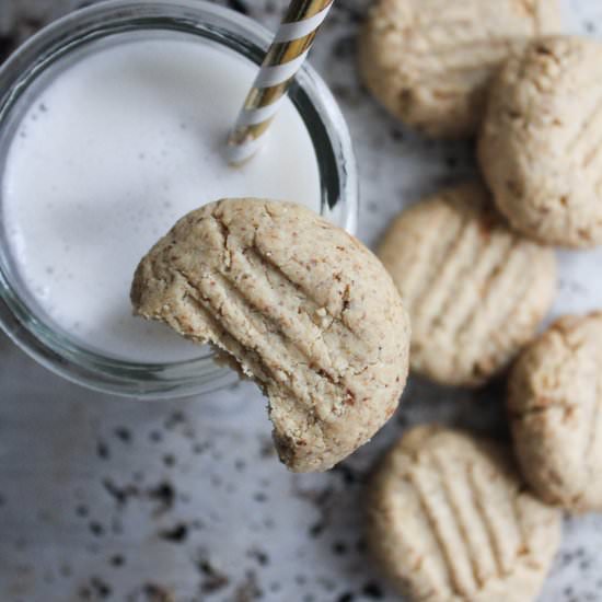 Almond butter cookies