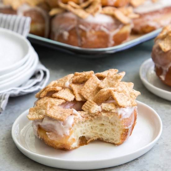 Cinnamon Toast Crunch Doughnuts