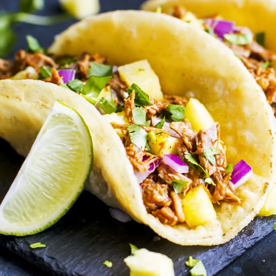 Instant Pot Al Pastor Tacos