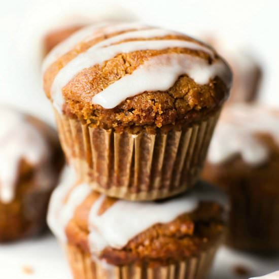Low Carb Cinnamon Roll Muffins