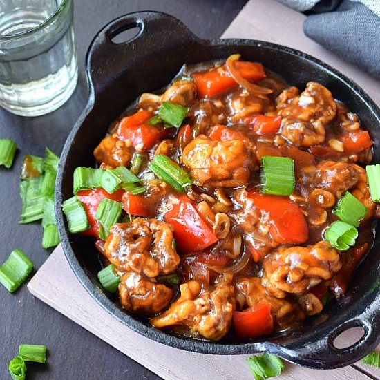 Mushroom Manchurian