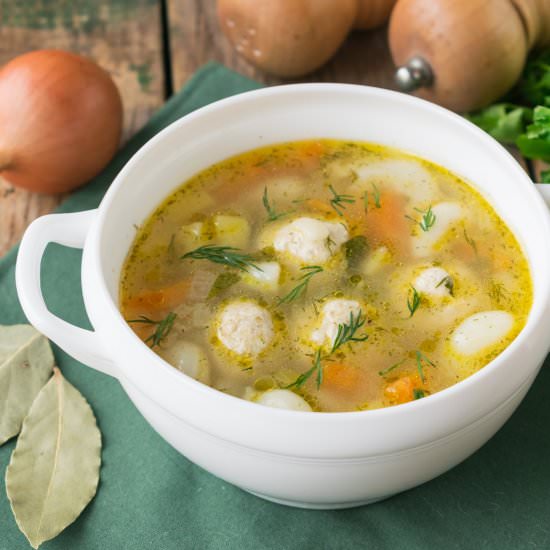 Chicken Meatball Soup