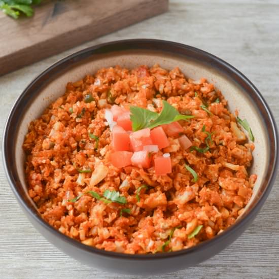 Keto Mexican Cauliflower Rice