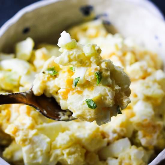 Potato egg salad