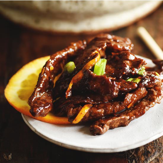 Low-Carb Orange Beef