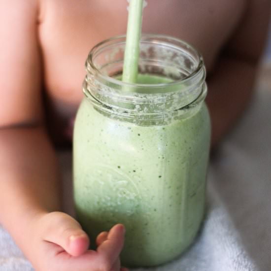 Matcha green superfood smoothie