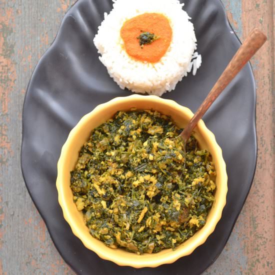 METHI BHAJI | FENUGREEK LEAVES STIR